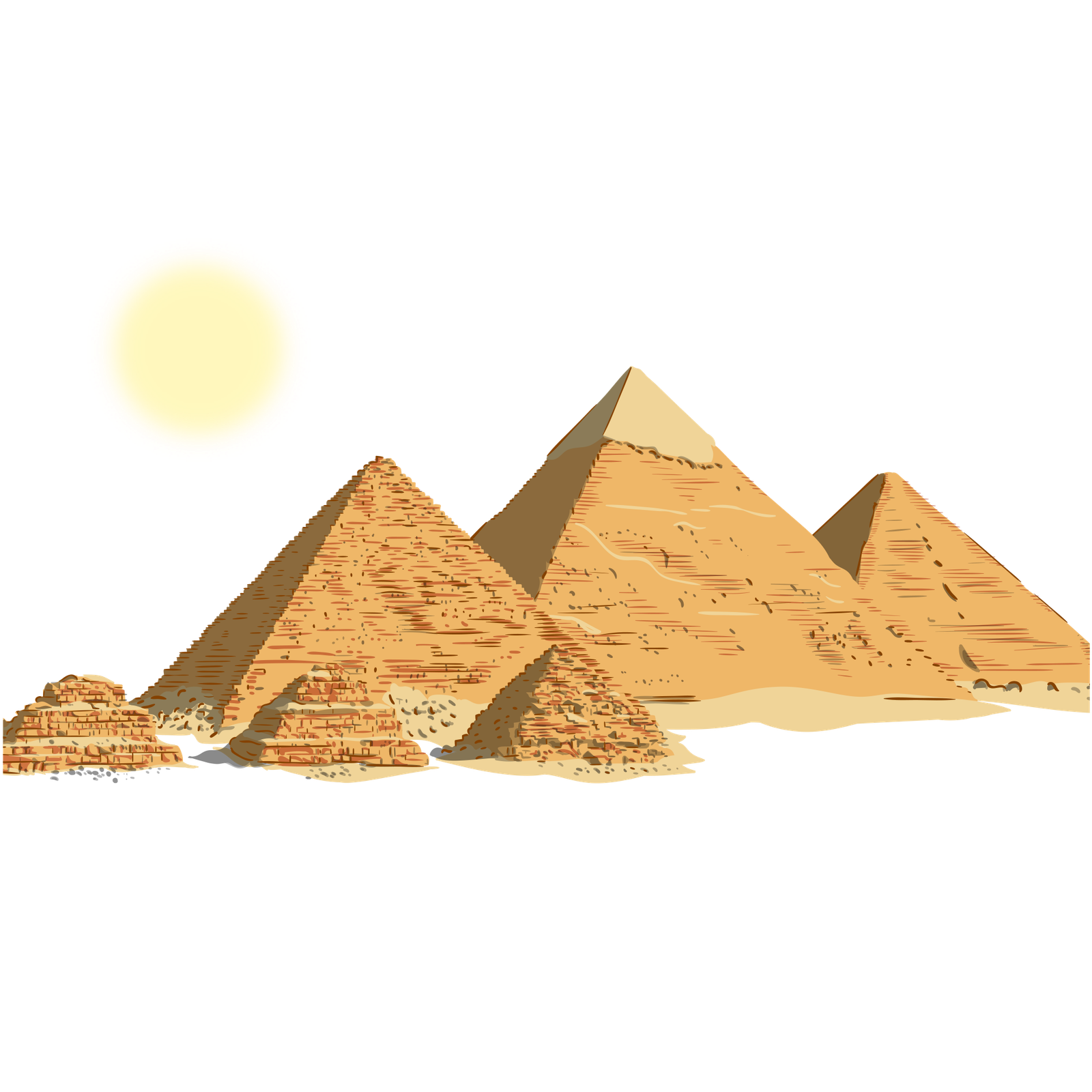 Black and White Pyramid